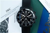 Watch IWC Man Aquatimer Chronograph Galapagos in Steel IW376705